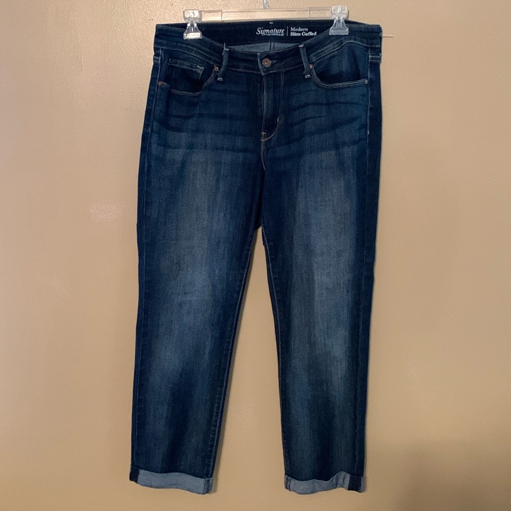 Signature Levi Strauss Modern Slim Cuffed size 10